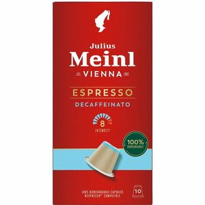 Cafea capsule, decofeinizata, julius Meinl Espresso Decaf, compatibile Nespresso, 10 capsule, 55 gr imagine