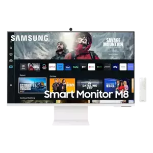 Monitor LED Samsung LS32CM801UUXDU 32" 4K Ultra HD 4ms Alb imagine