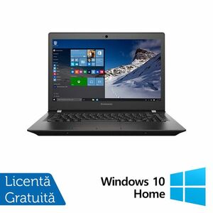 Laptop Refurbished LENOVO ThinkPad E31-80, Intel Core i5-6200U 2.30 - 2.80GHz, 8GB DDR3, 256GB SSD, 13.3 Inch HD, Webcam + Windows 10 Home imagine