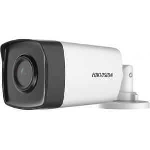 Camera supraveghere video Hikvision Turbo HD bullet DS-2CE17D0T-IT5F3C, 2MP, CMOS, 1920 × 1080@30fps, 3.6mm (Alb/Negru) imagine