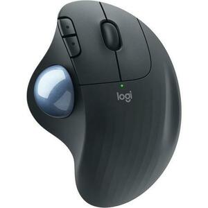 Mouse Wireless Logitech ERGO M575 Trackball, Bluetooth/USB, 2000 DPI (Negru) imagine