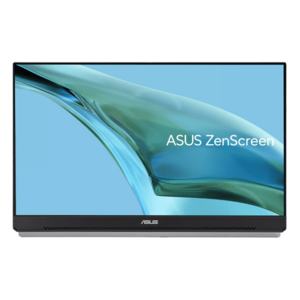 Monitor Portabil IPS LED ASUS ZenScreen 23.8inch MB249C, Full HD (1920 x 1080), HDMI, AMD FreeSync, Pivot, Boxe (Negru) imagine