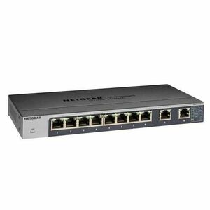 Switch NetGear ProSAFE GS110MX, 8 x 10/100/1000 Mbps Gigabit Ethernet si 2 x uplink 10-Gigabit/Multi-Gigabit imagine