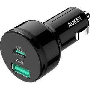 Incarcator auto AUKEY, Expedition Duo, 39W Power Delivery imagine