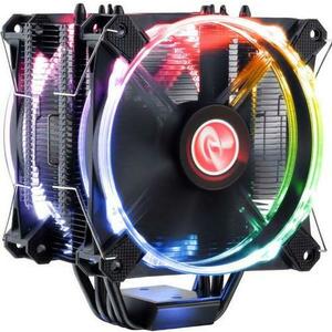 Cooler RAIJINTEK Leto Pro, 2 x 120mm, RGB LED imagine