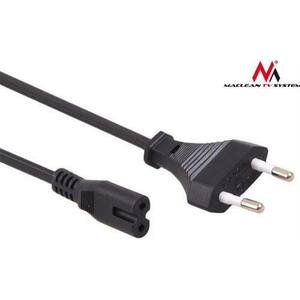 Cablu alimentare Maclean MCTV-810, 2 pini, 3 m, EU (Negru) imagine