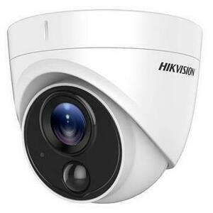 Camera Supraveghere Video IP Hikvision DS-2CE71D0T-PIRLPO, 2MP, CMOS, 2.8 - 3.6MM, IR 20m (Alb/Negru) imagine