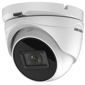 Camera supraveghere video Hikvision DS-2CE79H8T-AIT3ZF, Turbo HD dome, 5 MP CMOS, 2560 × 1944@20fps, 2.7- 13.5mm (Alb) imagine