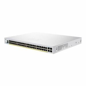 Switch Cisco CBS350-48P-4X-EU, 48 de porturi, Gigabit, PoE+ imagine