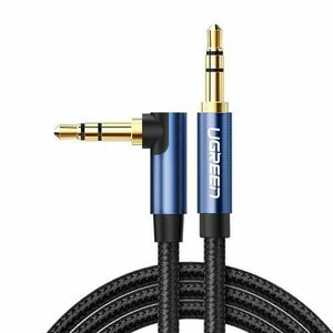 Cablu Audio 3.5mm - 3.5mm UGREEN AV112, 1.5m, Albastru imagine