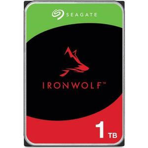 HDD Seagate IronWolf, NAS, 1TB, SATA-III 6Gb/s, Cache 256MB, 3.5inch imagine