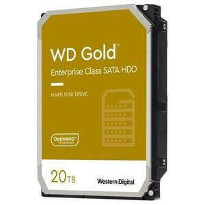 HDD Western Digital Gold Enterprise Class, 20TB, SATA-III 6 Gb/s, 3.5inch (Auriu) imagine