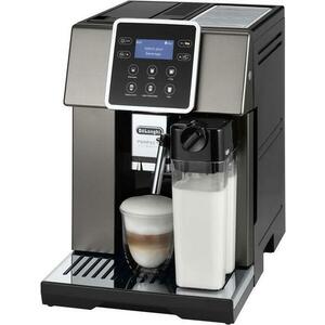 Espressor Automat DeLonghi ESAM 420.80.TB Perfecta Evo, 1450 W, 15 bar, Rezervor lapte 0.6 L, Rezervor apa 1.4 L, 250g cafea (Argintiu/Negru) imagine