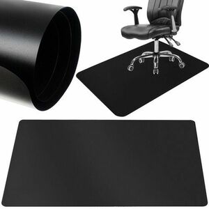 Covoras protectie pardoseala, pentru scaun birou, polipropilena, 1.4 x 1 m, negru imagine