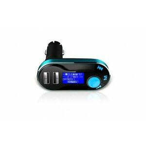 Modulator FM si Car Kit, BG01 cu Telecomanda, compatibil MicroSD, 2x USB, jack 3.5mm imagine