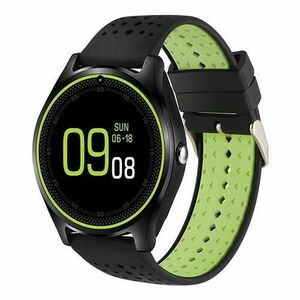 Smartwatch MTK V9 Verde cu Bluetooth si Camera Foto imagine