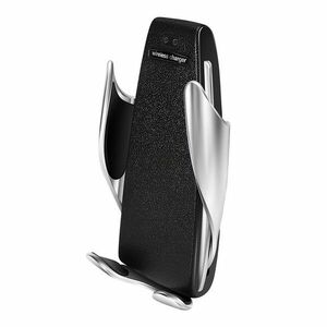 Suport Incarcator Telefon Auto Smart Techstar® S5 Wireless InfraRosu 360° Fast Charge Universal Android si iOS 4 - 6.5 inch imagine