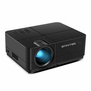 Videoproiector LED Byintek K7 FullHD, Home Cinema, 200 Lumeni, USB, 2x HDMI, AV, Jack Audio cu Focus imagine