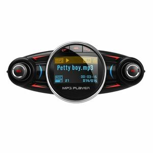 Modulator Transmitator FM Auto Techstar® BT-08, Bluetooth 4.0, Car Kit Handsfree, MP3 Player cu Display LED imagine