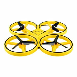 Drona Anti Coliziune, Inteligenta, cu LED, Techstar® Firefly, Greutate 73g, RC Gravity cu Telecomanda, Quadcopter Smart imagine