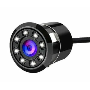 Camera Auto Marsarier cu Vedere Retrovizoare Techstar® IR, 4 LED-uri, Vizionare Nocturna, Unghi 170°, Waterproof imagine