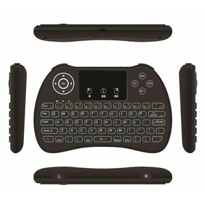 Tastatura Wireless Techstar® H9 Iluminata ALB 3 Nivele , QWERTY, Plug&Play imagine