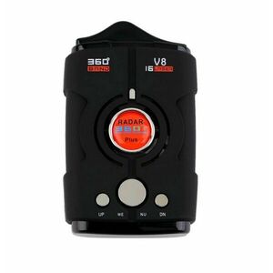 Detector Radar Auto V8 Cu Laser, Alerta Voce, Sistem Alarma Viteza imagine