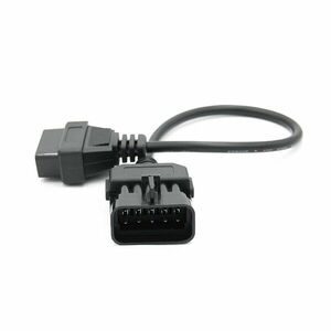 Cablu adaptor Auto Techstar®, Opel / Vauxhall, 10 Pin la OBD2 16 Pin imagine