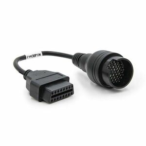 Cablu adaptor Techstar®, Aftermarket, Compabiil cu Utilitare IVECO, 38 Pin la OBD2 16 Pin imagine