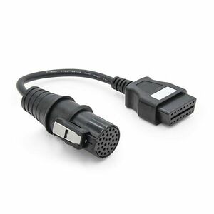 Cablu adaptor Techstar®, Aftermarket, Compabiil cu Utilitare IVECO, 30 Pin la OBD2 16 Pin imagine