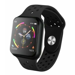Smartwatch Techstar® Sport F9 Negru Waterproof IP67 Functie Bluetooth, Ecran 1.3 inch Conectare Android si IoS imagine