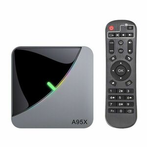 Smart TV Box Mini PC Techstar® A95X F3 Air, RGB, Android 9, 2GB + 16GB ROM, 8K Bluetooth, WiFi 5G, RJ45 imagine