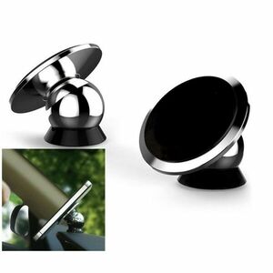 Suport Auto Telefon Mobil Universal Magnetic Metallic Ball+cadou imagine
