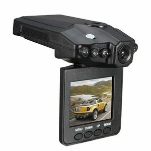 Camera auto HD cu Display 2.5 inch TFT , Rabatabil 270, 6 Leduri cu Infrarosu si Senzor de Miscare imagine