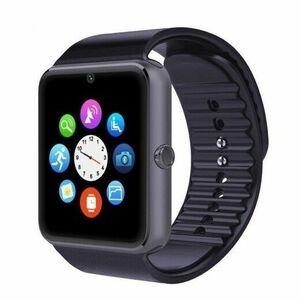 Smartwatch U-Watch GT08 Bluetooth Negru Compatibil SIM, MicroSD imagine