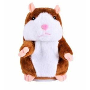Jucarie Interactiva Hamster, din Plus, Repeta Sunetele, Maro imagine