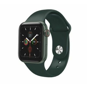 Ceas Smartwatch Techstar® W58Pro Verde, 1.3 inch IPS, Monitorizare Temperatura, Puls, Tensiune, Sedentarism, Bluetooth, IP65 imagine