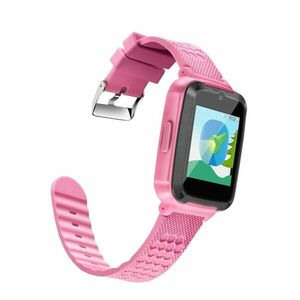 Ceas Smartwatch Copii Techstar® T658, 1.54inch IPS, Slot Cartela SIM, Tracker Locatie, Buton Urgenta SOS, Monitorizare Live, Apelare, Roz imagine