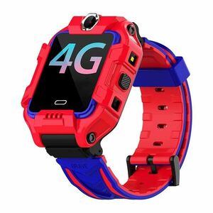 Ceas Smartwatch Copii Techstar® Y99, 1.40 inch IPS, Cartela SIM 4G LTE, Tracker GPS, AGPS, LBS, WIFI, Buton SOS, Apelare Video, Rosu imagine