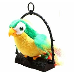 Jucarie Interactiva Papagal Multicolor, Repeta Sunetele imagine