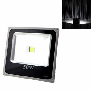 Proiector LED SMD 50W Economic Slim 6500K ( Lumina Rece) 220V de Interior si Exterior Rezistent la Apa c48 imagine