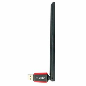 Adaptor wireless MRG M150N, Cu antena, Mufa USB, Negru C546 imagine