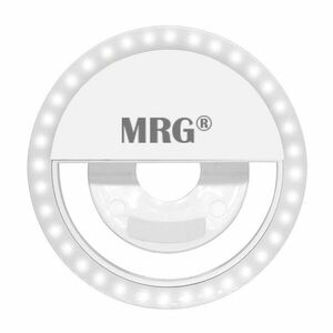 Lanterna Inel Selfie MRG M-429, Reincarcabil, Pentru telefon, Alb C429 imagine