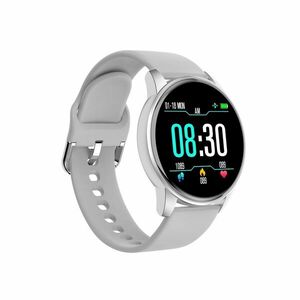 Ceas Smartwatch Techstar® ZL1, 1.30 inch IPS, Bluetooth 4.0, Monitorizare Puls, Tensiune, Alerte Sedentarism, Hidratare, Oximetru, Alb imagine