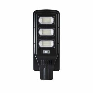 Lampa Stradala LED cu Incarcare Solara, 4U®, 150W, senzor miscare, acumulator intern, telecomanda imagine