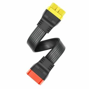 Prelungitor Cablu Adaptor Techstar®, OBD2 16 Pin Mama la OBD 16 Pin Tata, 36m, Durabil, Profesional imagine