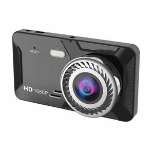 Camera Video Auto Dubla Techstar® H309, FullHD, 1080P, Functie WDR, Camera Marsarier 720P, Ecran 4 inch LCD imagine
