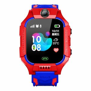 Ceas Smartwatch Copii Techstar® Q19, 1.40 inch IPS, Cartela SIM, Tracker LBS, Buton SOS, Apelare Bidirectionala, Rosu imagine