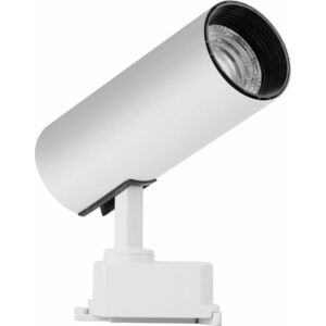 Spot LED Techstar® Tracklights HD, Pentru Sina RailRacks Monofazata Tip L, 30w, 4000k Lumina Naturala, Iluminat Directionabil, Corp Aluminiu, Alb imagine