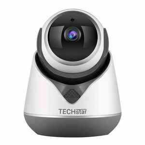 Camera Supraveghere Techstar® CR-19Y, Full HD, Night Vision, Detectare Miscare, MicroSD Card, Conexiune Hotspot Wireless, Port LAN imagine